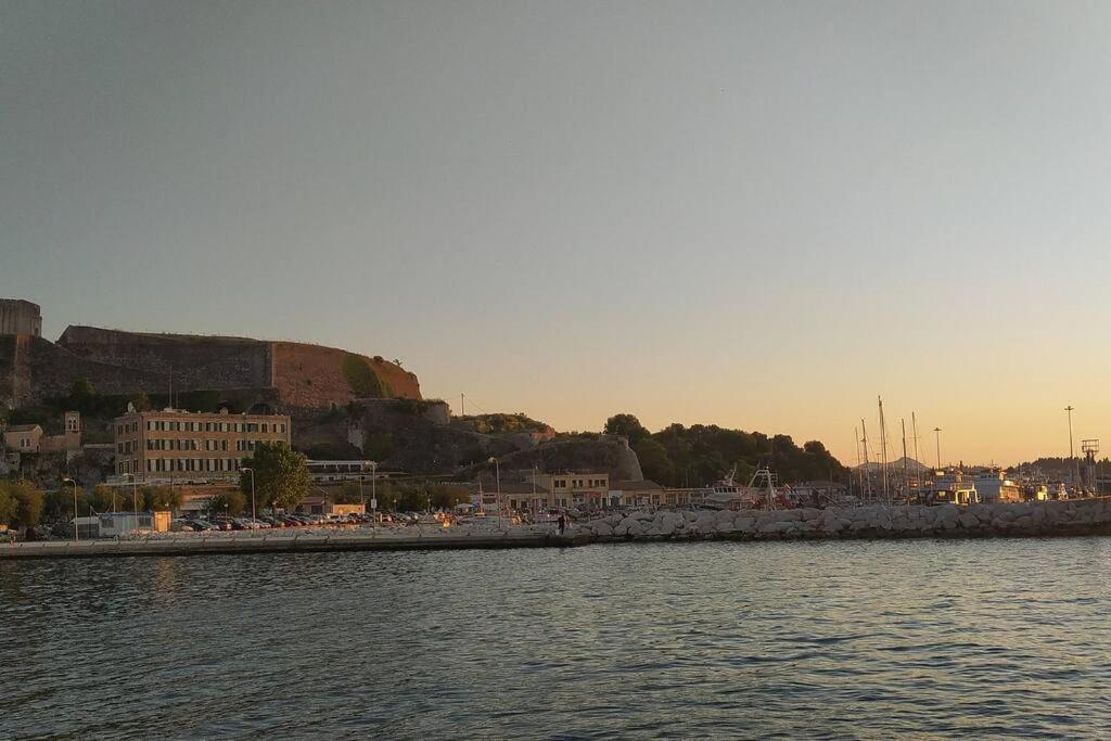 Spiros Old Town Apartment Corfu  ภายนอก รูปภาพ